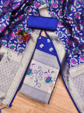 BellePoshak | Banarasi Soft Silk Unstitched Suits,                                                                   ...