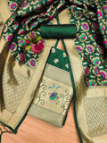 BellePoshak | Banarasi Soft Silk Unstitched Suits,                                                                   ...