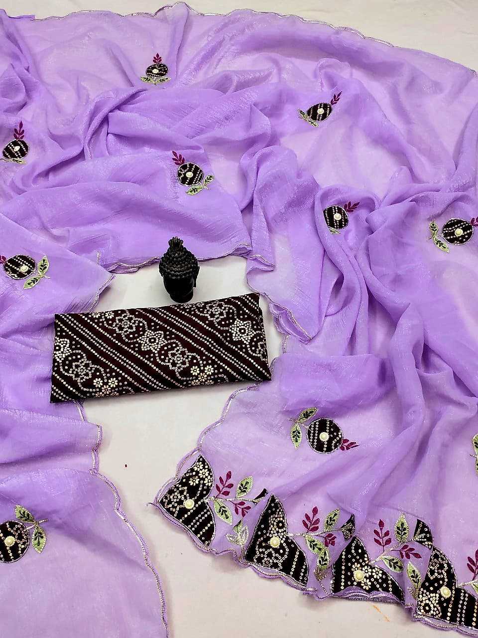 BellePoshak | Chiffon Fancy Sarees – Ideal for Weddings and Celebrations