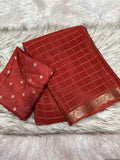 BellePoshak | Chinon Banarasi Silk Sarees,                                                                           ...