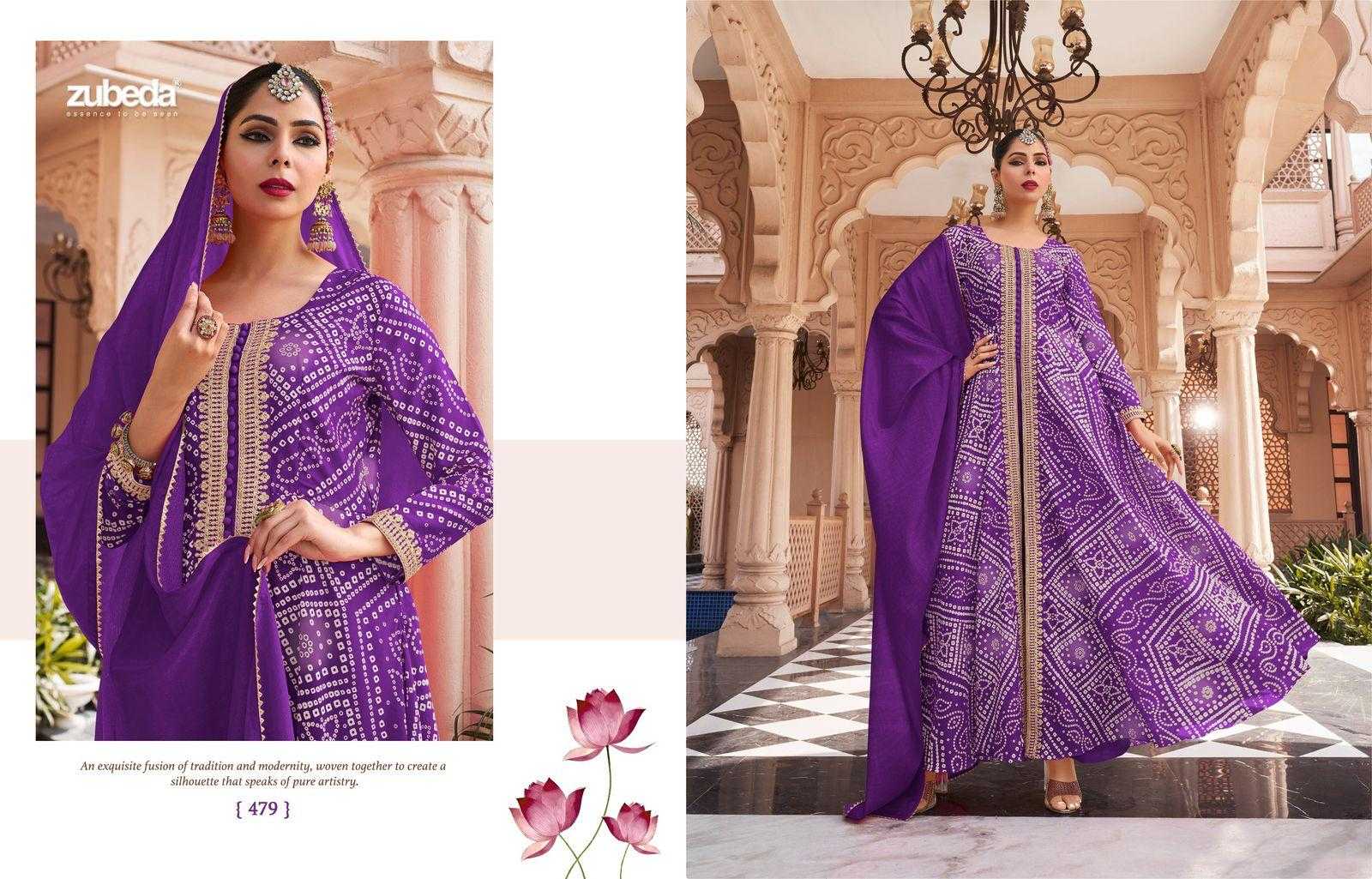 BellePoshak | Chinon Silk Indo-Western Gown With Jacket,                                                             ...