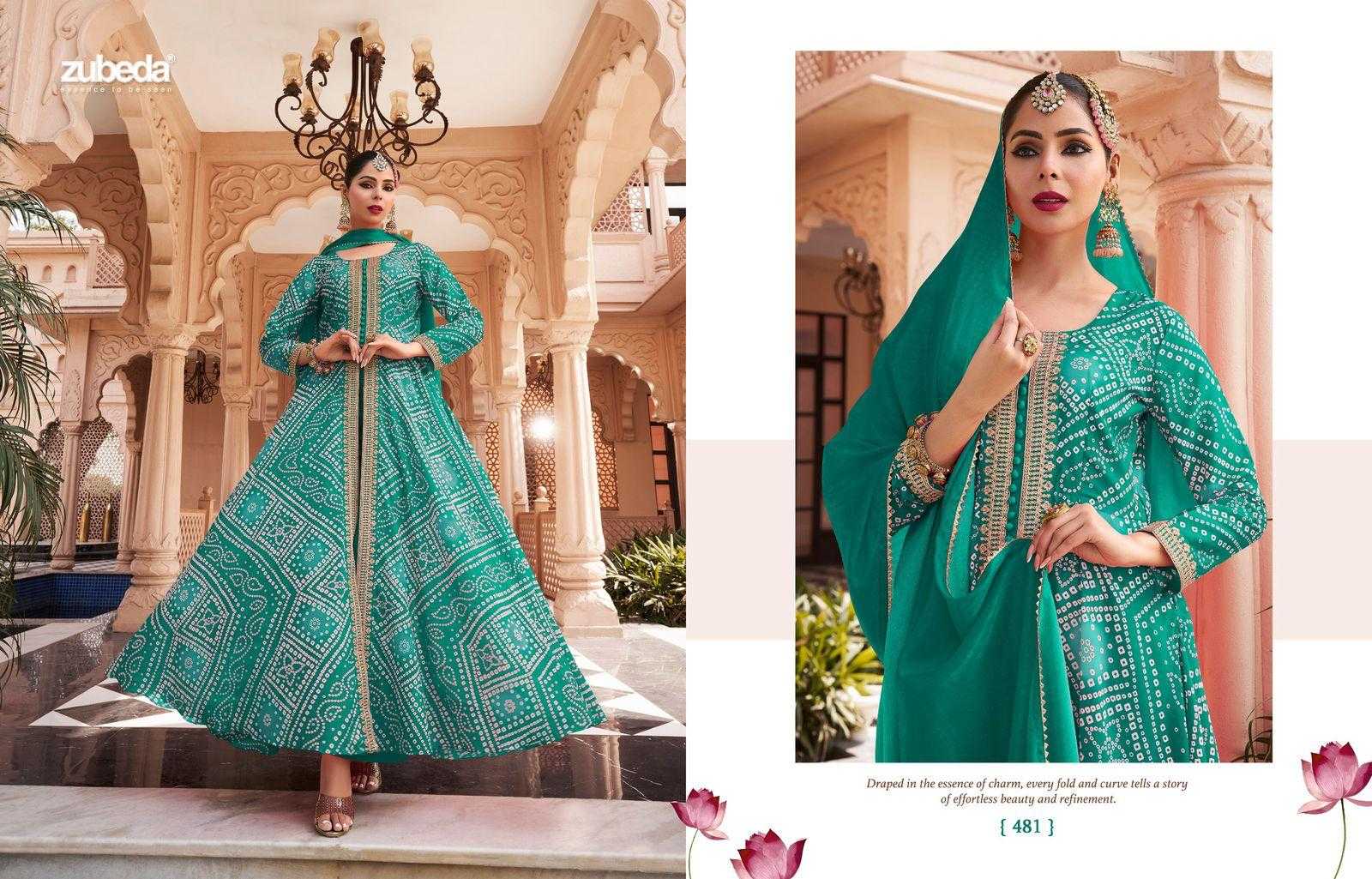 BellePoshak | Chinon Silk Indo-Western Gown With Jacket,                                                             ...