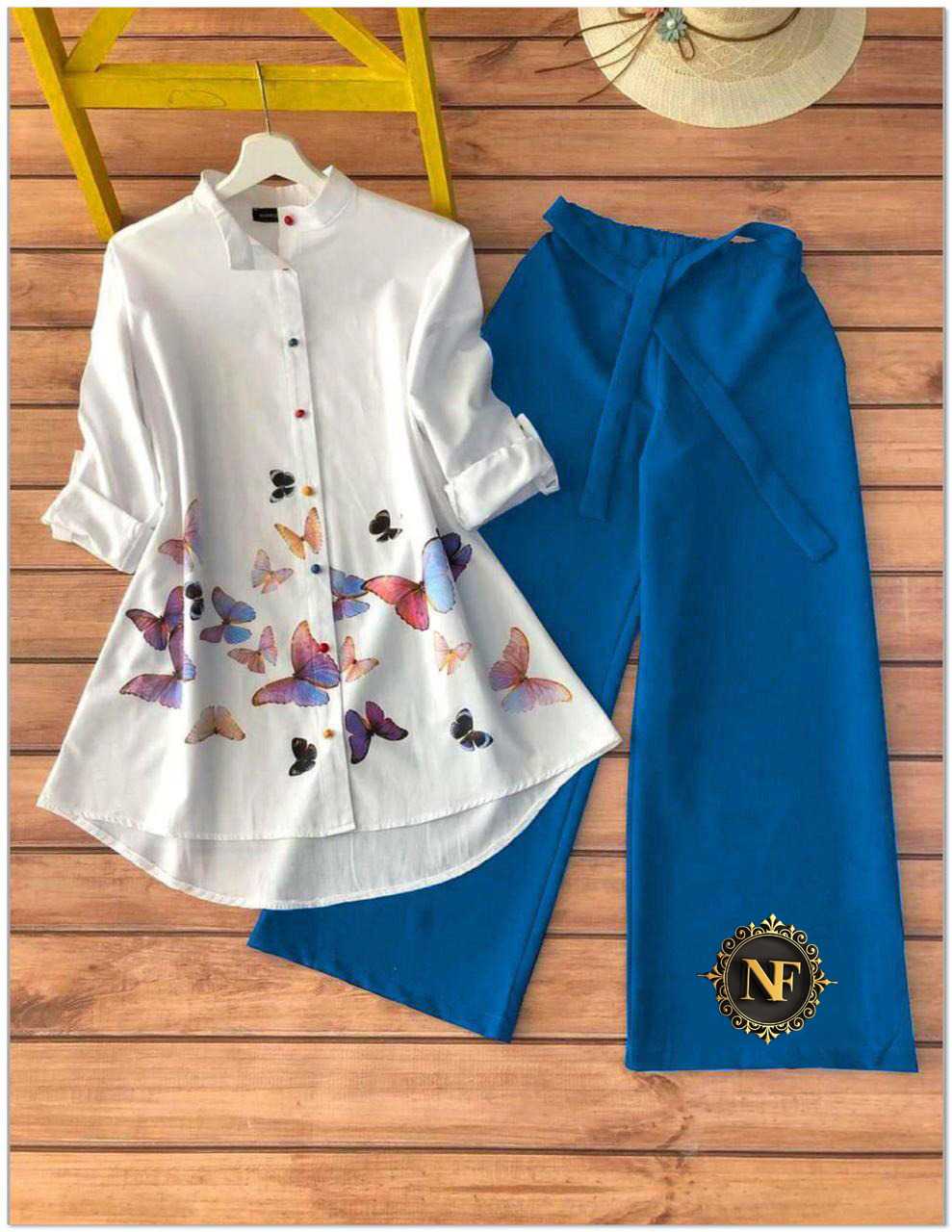 BellePoshak | Cotton Kurti With Palazzo – Chic Style for Everyday Elegance