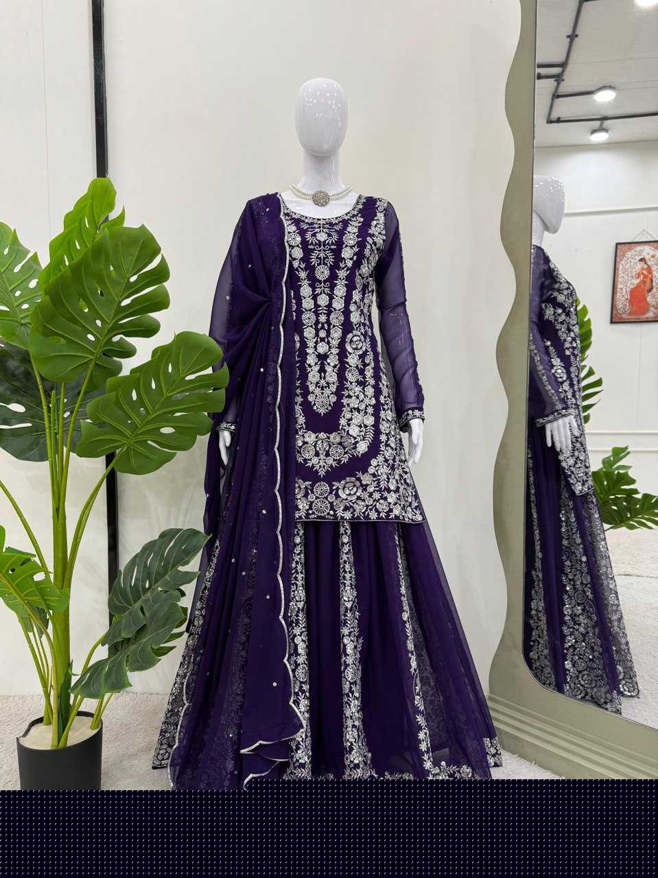 BellePoshak | Faux Georgette Ladies Suits,                                                                           ...