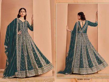 BellePoshak | Faux Georgette Georgette Gown