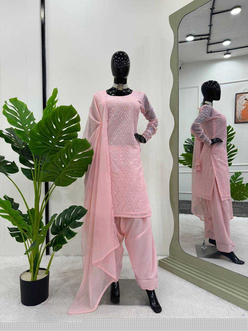 BellePoshak | Faux Georgette Ladies Suits,                                                                           ...