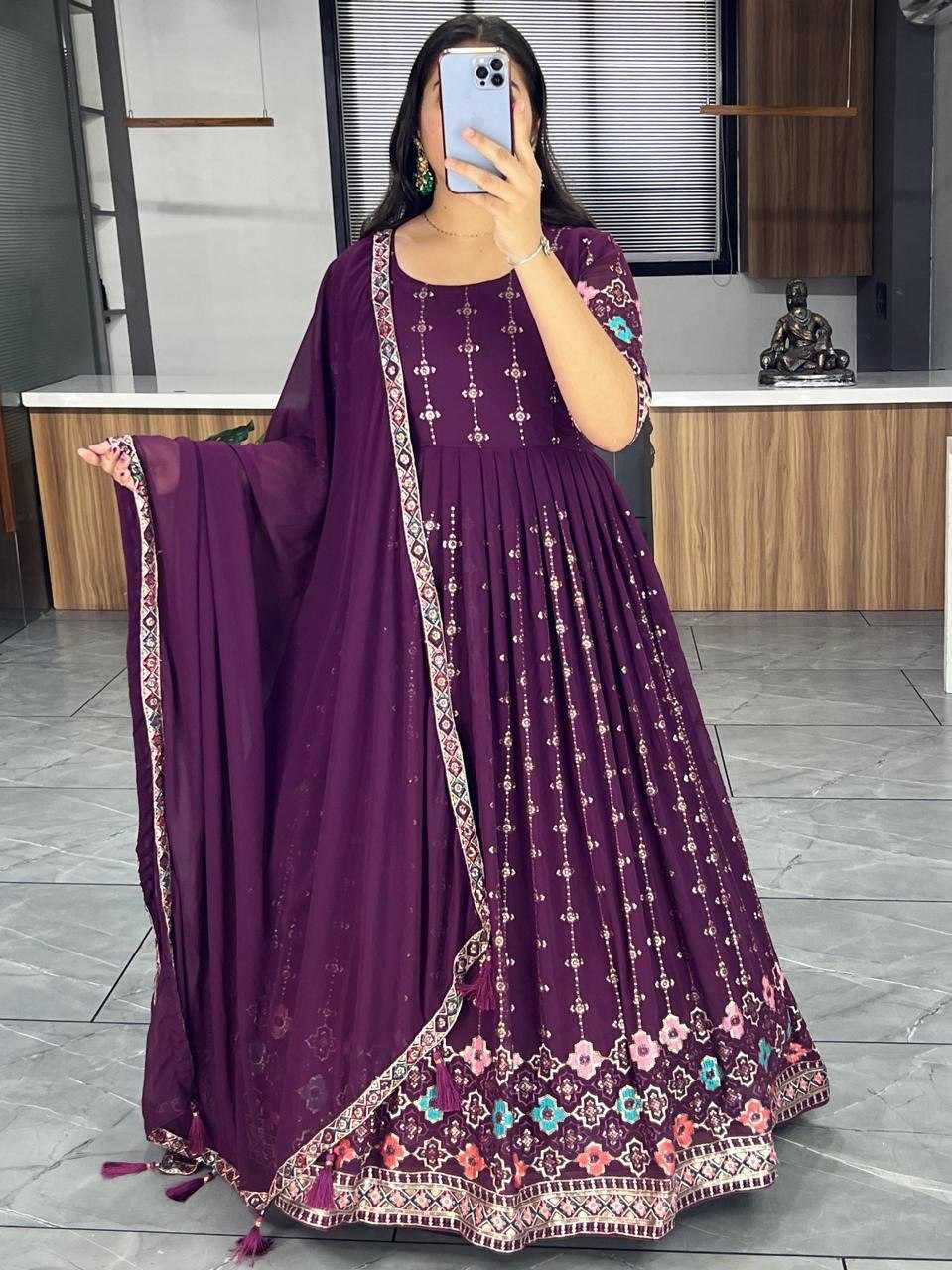 BellePoshak | Georgette Party Gowns