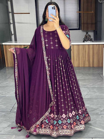 BellePoshak | Georgette Party Gowns