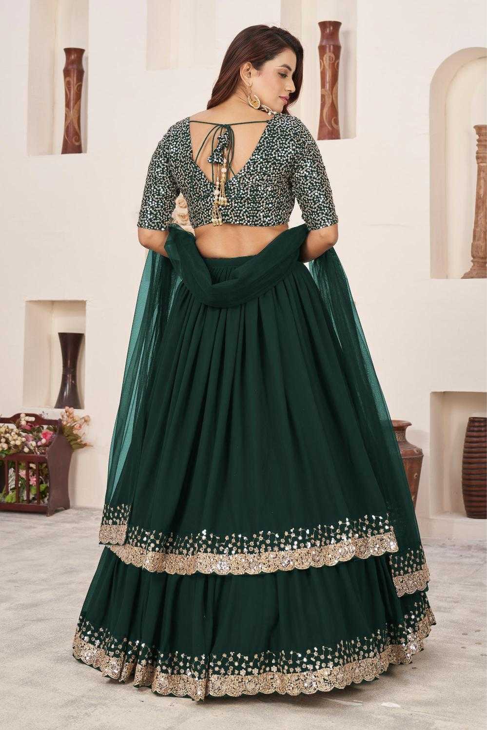 BellePoshak | Georgette Net Fancy Lehenga,                                                                           ...