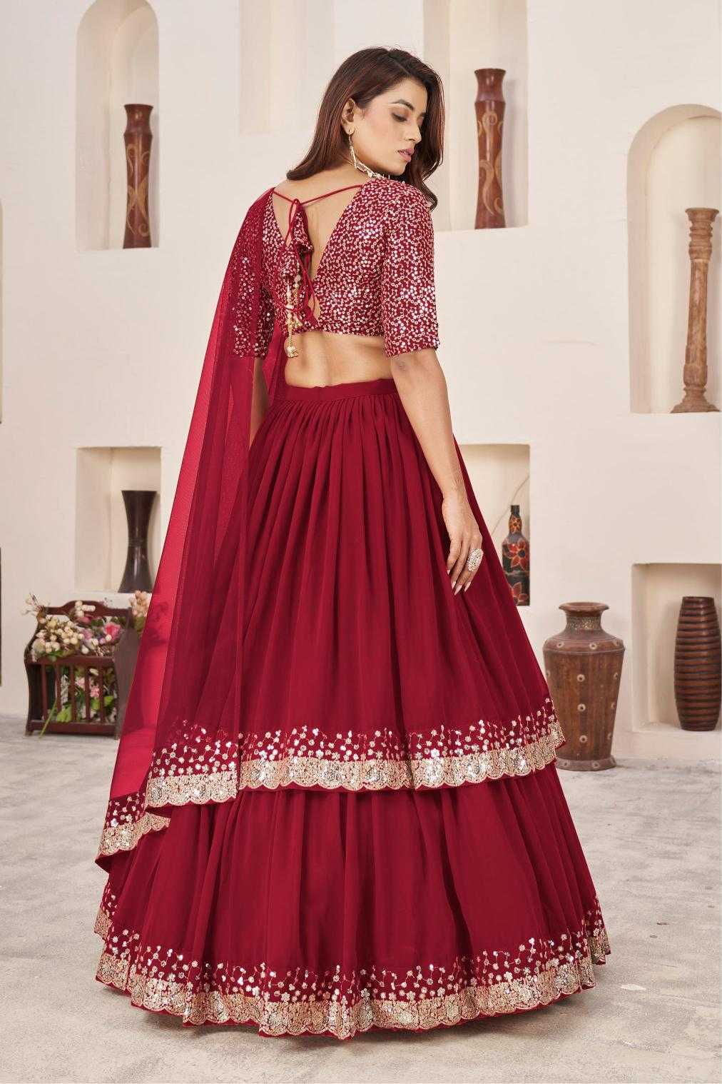 BellePoshak | Georgette Net Fancy Lehenga,                                                                           ...