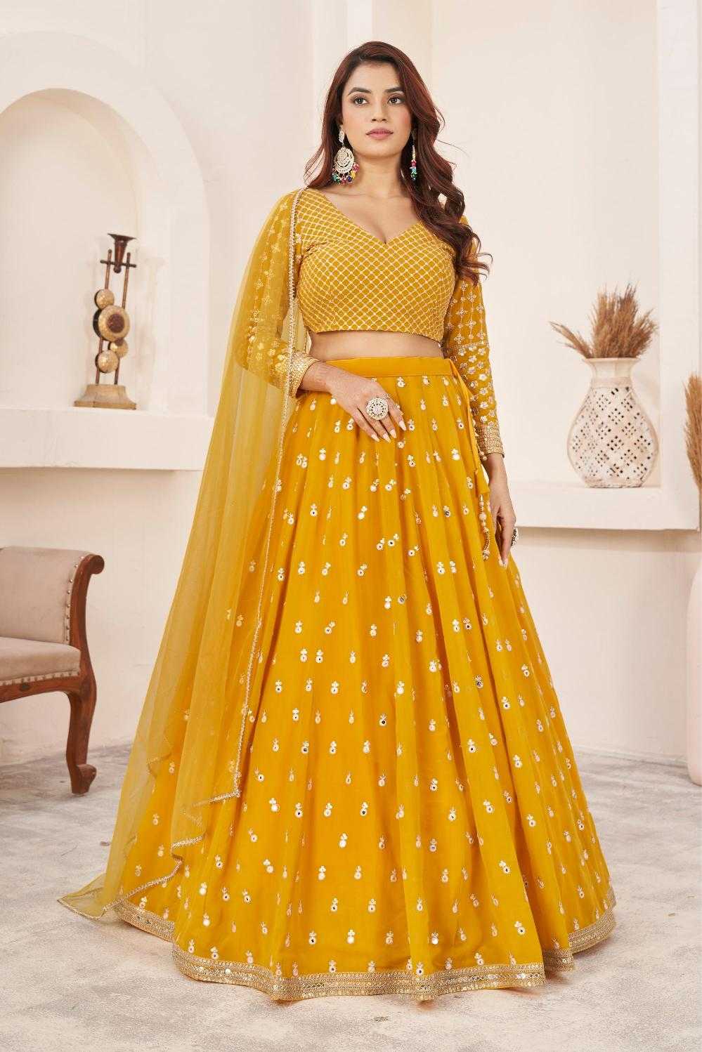 BellePoshak | Georgette Net Fancy Lehenga,                                                                           ...