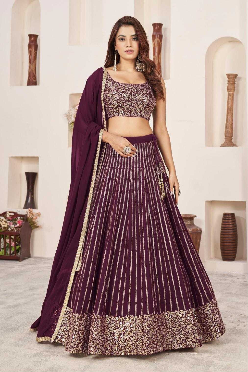 BellePoshak | Georgette Net Fancy Lehenga,                                                                           ...
