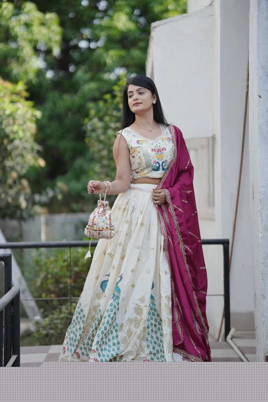 BellePoshak | Pure Cotton Fancy Lehenga,                                                                             ...