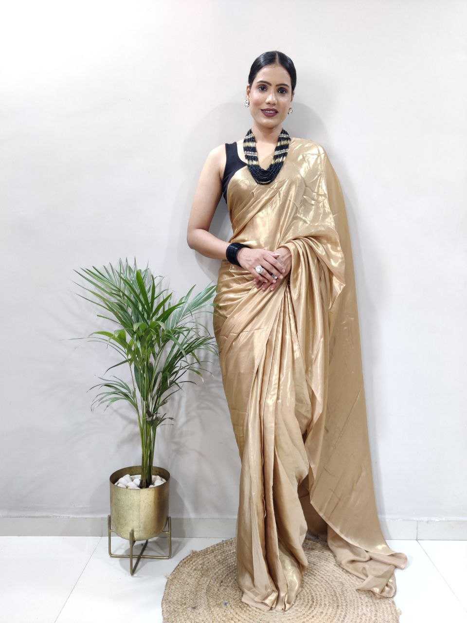 BellePoshak | Shimmer silk Ready To Wear Sarees,                                                                     ...