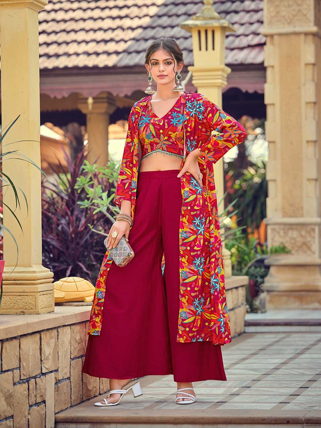 BellePoshak | Silk Indo Western Dresses,                                                                             ...