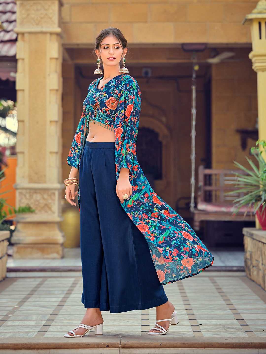 BellePoshak | Silk Indo Western Dresses,                                                                             ...
