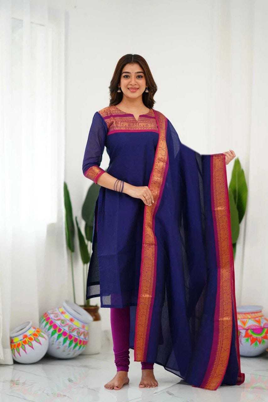 BellePoshak | Soft Cotton Silk Printed Silk Kurti,                                                                   ...