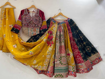 BellePoshak | Tissue Silk Fancy Lehenga