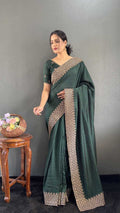 BellePoshak | Vichitra Silk Ready To Wear Sarees,                                                                    ...