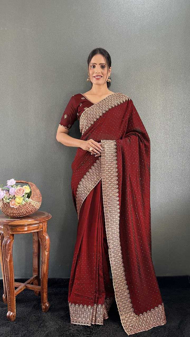 BellePoshak | Vichitra Silk Ready To Wear Sarees,                                                                    ...